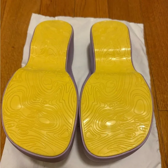 NWOT Melissa Women's Light Purple Platform Sandals - Picture 6 of 7